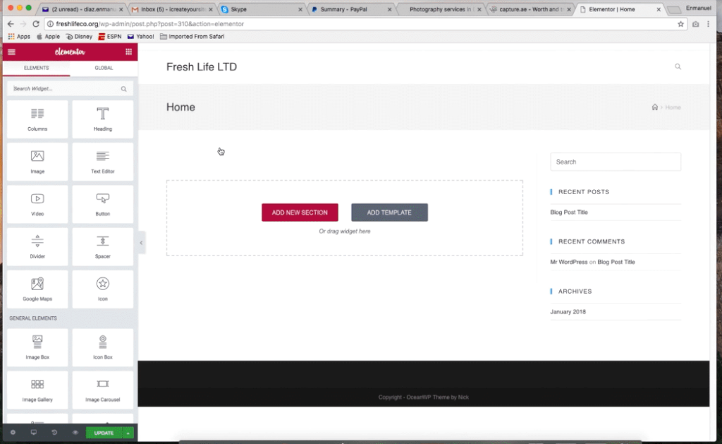 How To Fix White Page Error in Elementor - step 4
