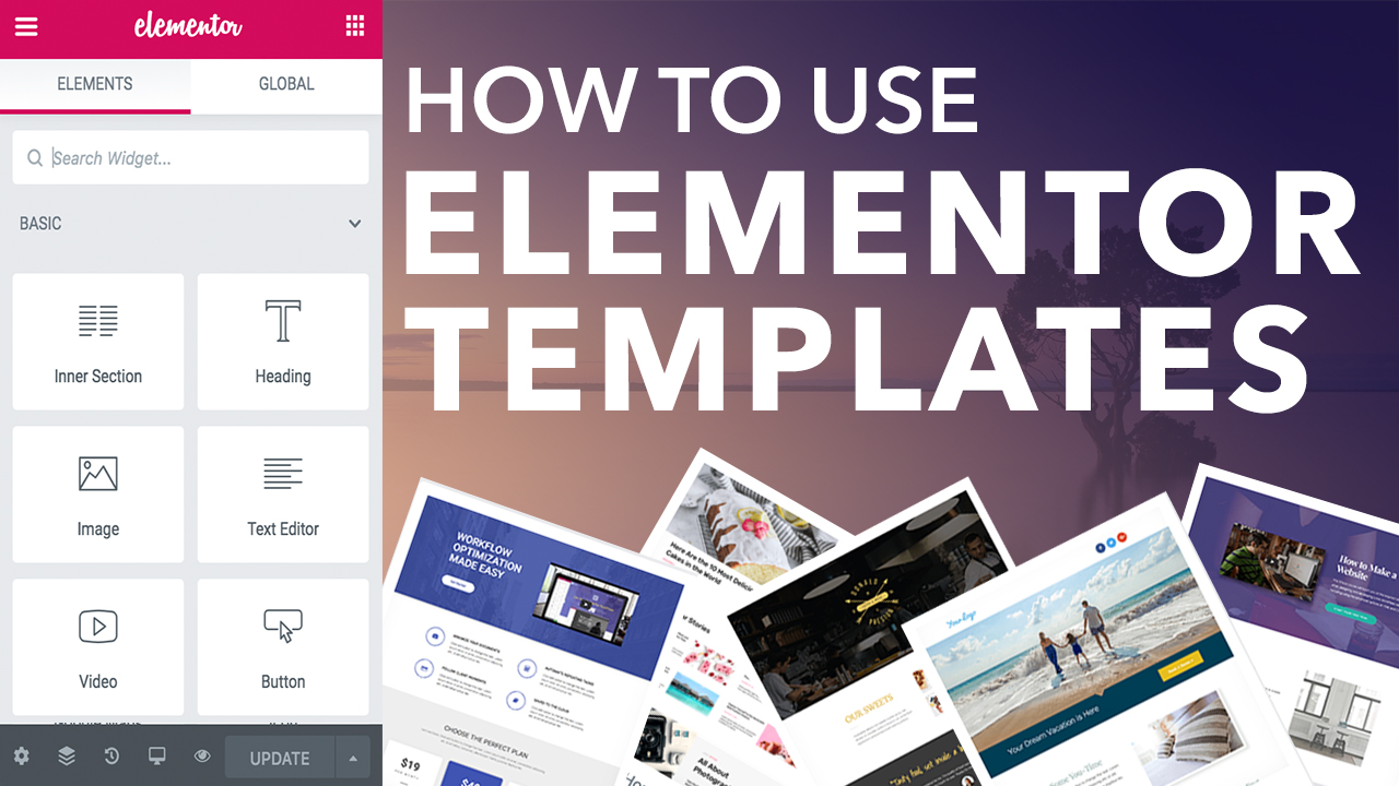 How To Use Elementor Templates