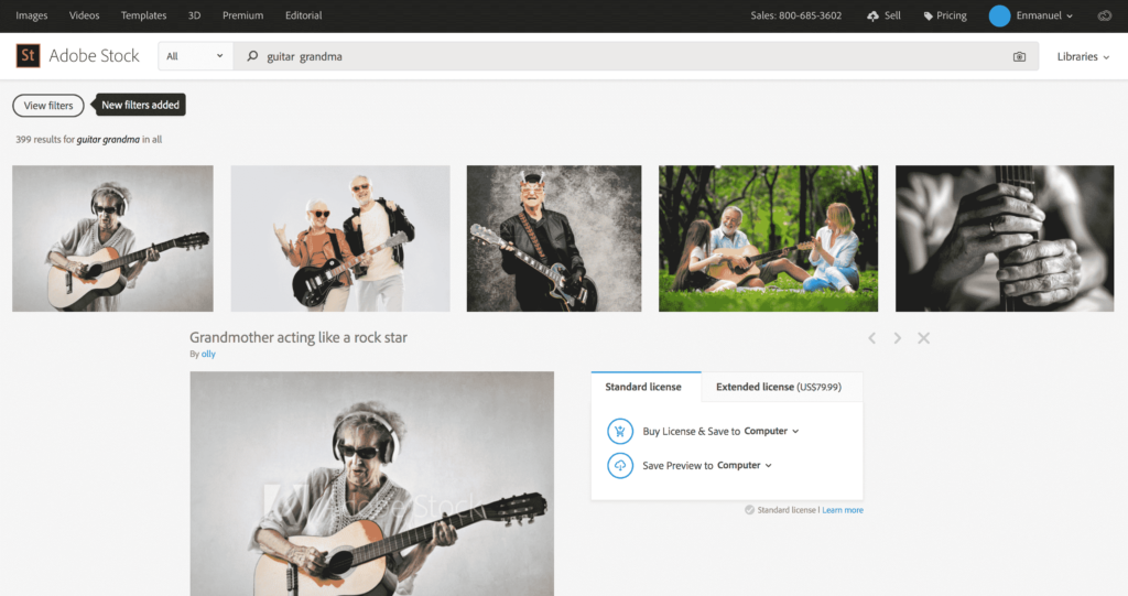 where to find free images adobe