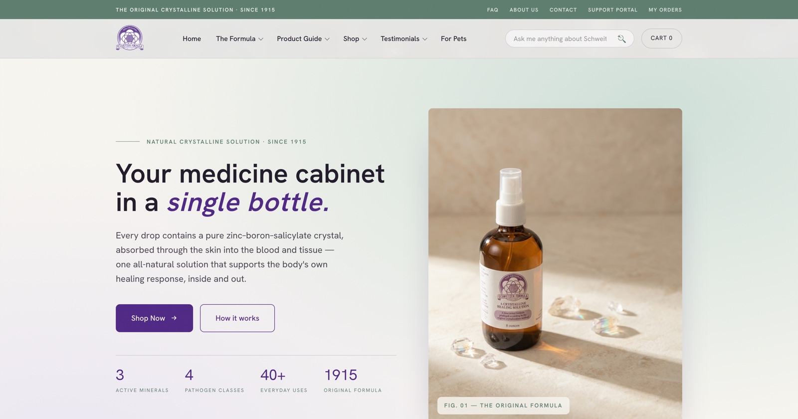 E-commerce rebuild case study: Schweitzer Formula, off WordPress and WooCommerce.